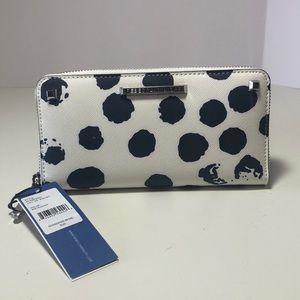 Rebecca Minkoff zip wallet.